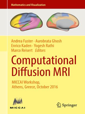 cover image of Computational Diffusion MRI